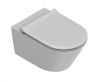 Catalano Colori/Zero 55 Zestaw miska WC podwieszana NewFlush szary mat z deską wolnoopadającą i mocowaniem 1VS55NRCS/0111550023 + 5SCSTPCS + 5KFST000/9056060000